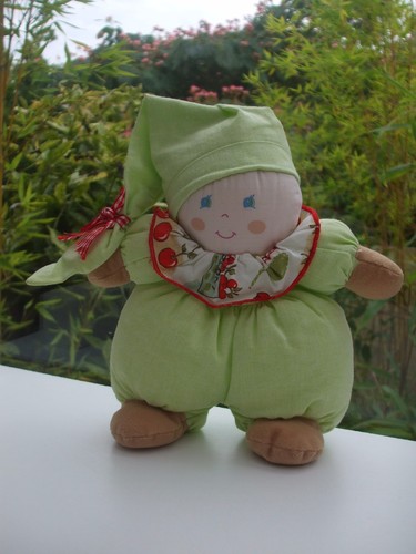 Poupee doudou tissu - doudou,