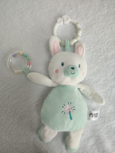 Doudou peluche anneau - doudou, lapin