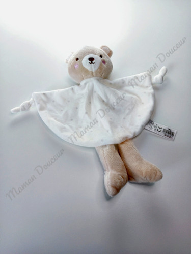 Doudou plat rond hochet - doudou,