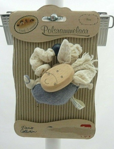 Tiamo hochet naturel vache ane - naturel, vache/ane