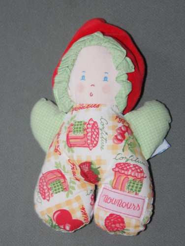 Doudou peluche poupée hochet - doudou,