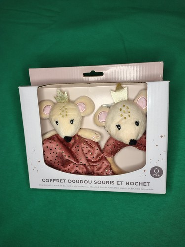 Coffret doudou plat rond - doudou,