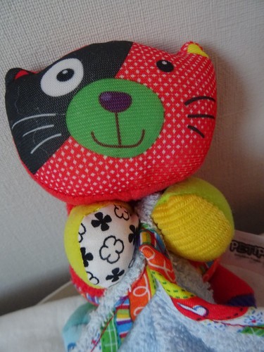 Doudou chat hochet petipouce - ,