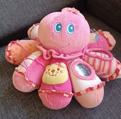 436 doudou peluche pieuvre - peluche,