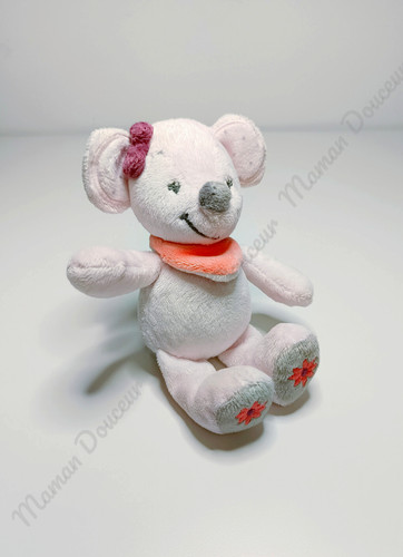 Peluche doudou hochet grelot - hochet,