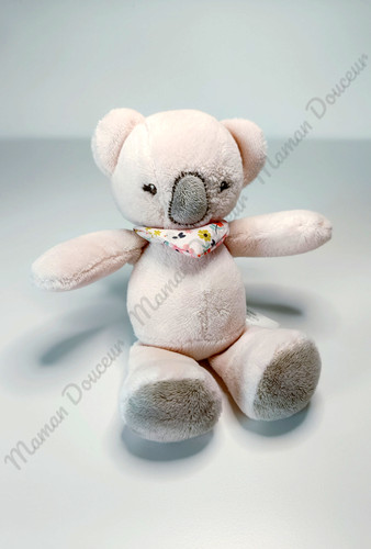 Peluche doudou hochet grelots - hochet,